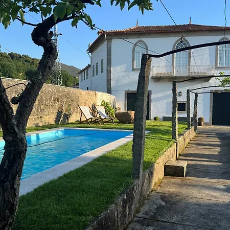 빌라 Quinta Penas Cerveira - Piscina Privada 빌라노바 데 세르베이라